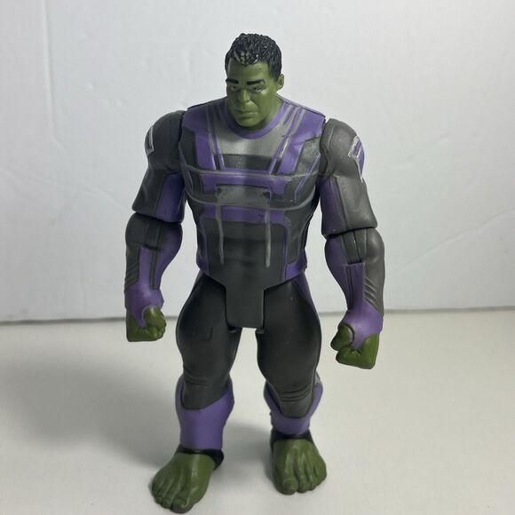 Marvel Avengers Hulk 6" Inch Deluxe Figure Power Suit Infinity Gauntlet - Picture 2 of 4